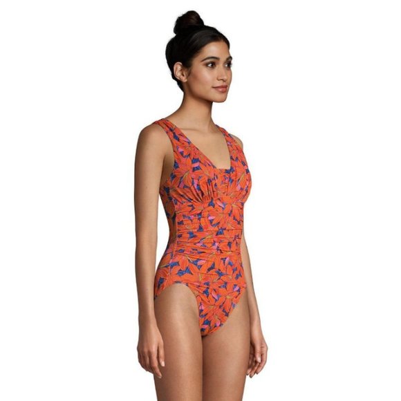 Lands' End Other - Lands' End Women's Modest Slender Grecian One Piece Swim Size 10 Tall $160 9B139